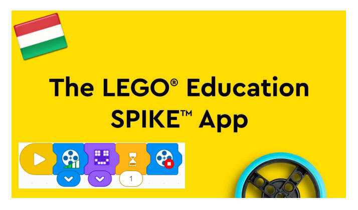 Letölthető magyarnyelvű leírás a LEGO® Education SPIKE™ APP szoftver Ikon Blokkhoz
